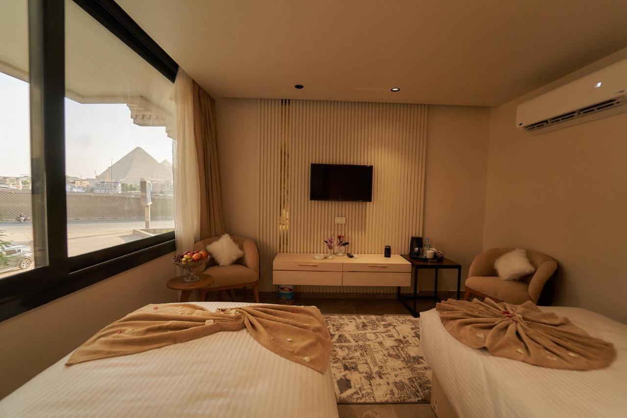 Gold'S Pyramids Hotel Al Kawm al Akhdar Екстериор снимка
